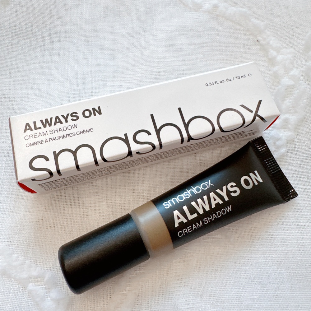 NIB Smashbox Always on Cream Eyeshadow in Olive, 0.34 Oz / 10 ml